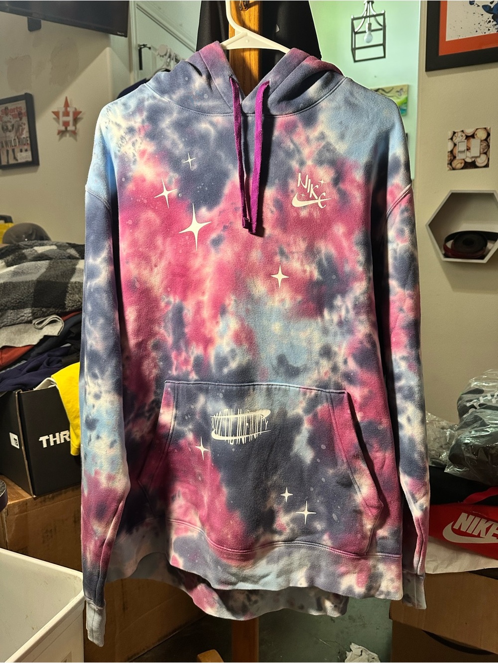 Nike Sportswear Tie-Dye Graphic Hoodie